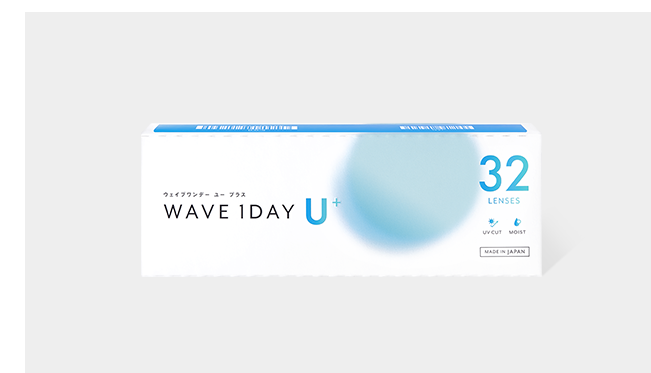 WAVEワンデー ユー プラス 32枚入り(×2箱)