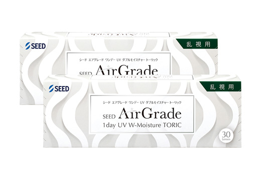 エアグレード ワンデー UV ダブルモイスチャー トーリック（×2箱）