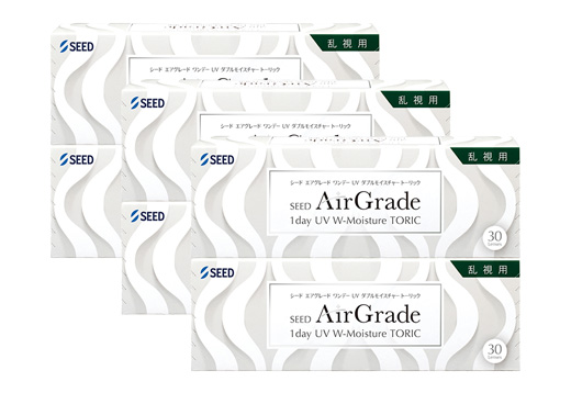 エアグレード ワンデー UV ダブルモイスチャー トーリック（×6箱）